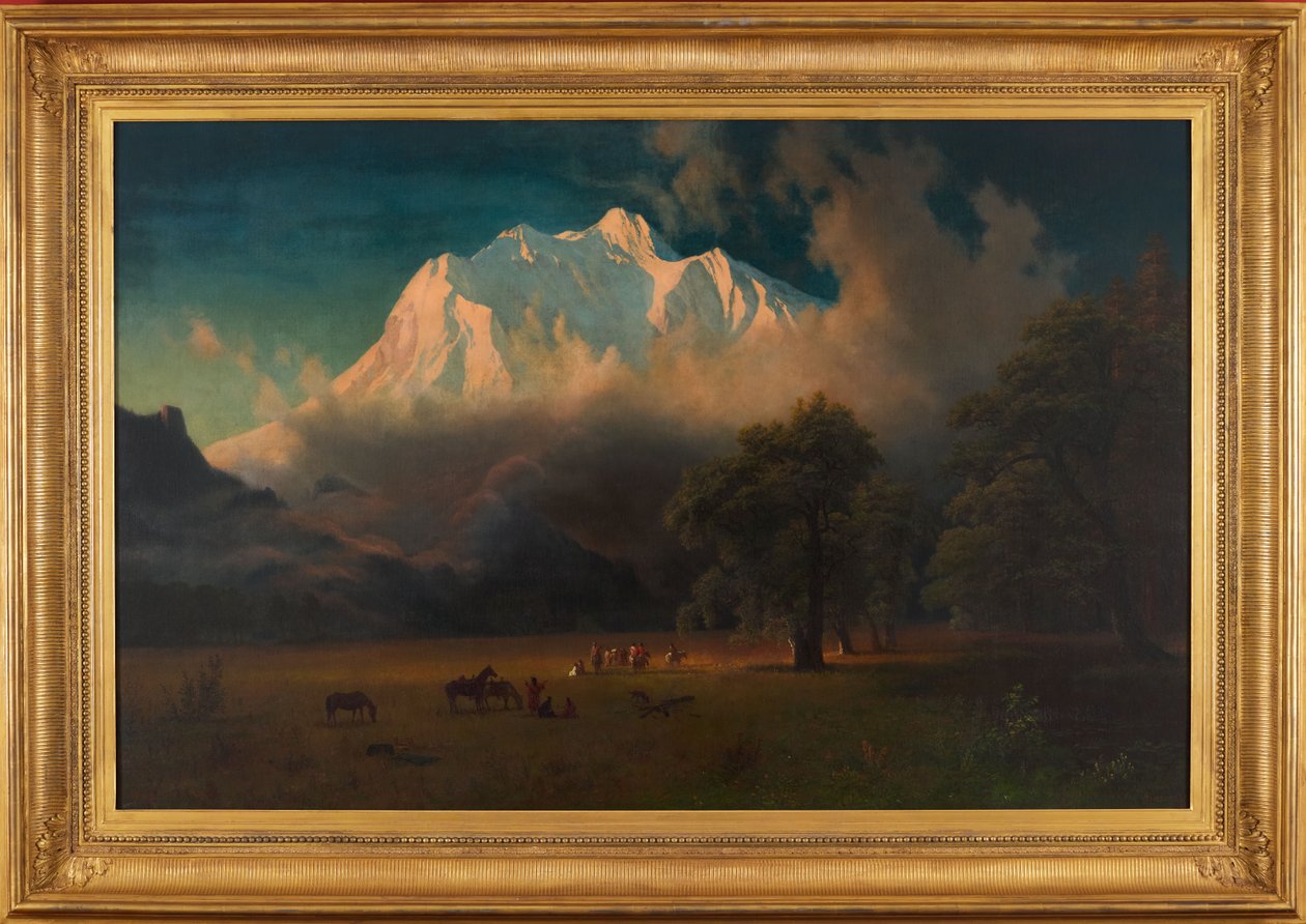 Mount Adams, Washington af Albert Bierstadt