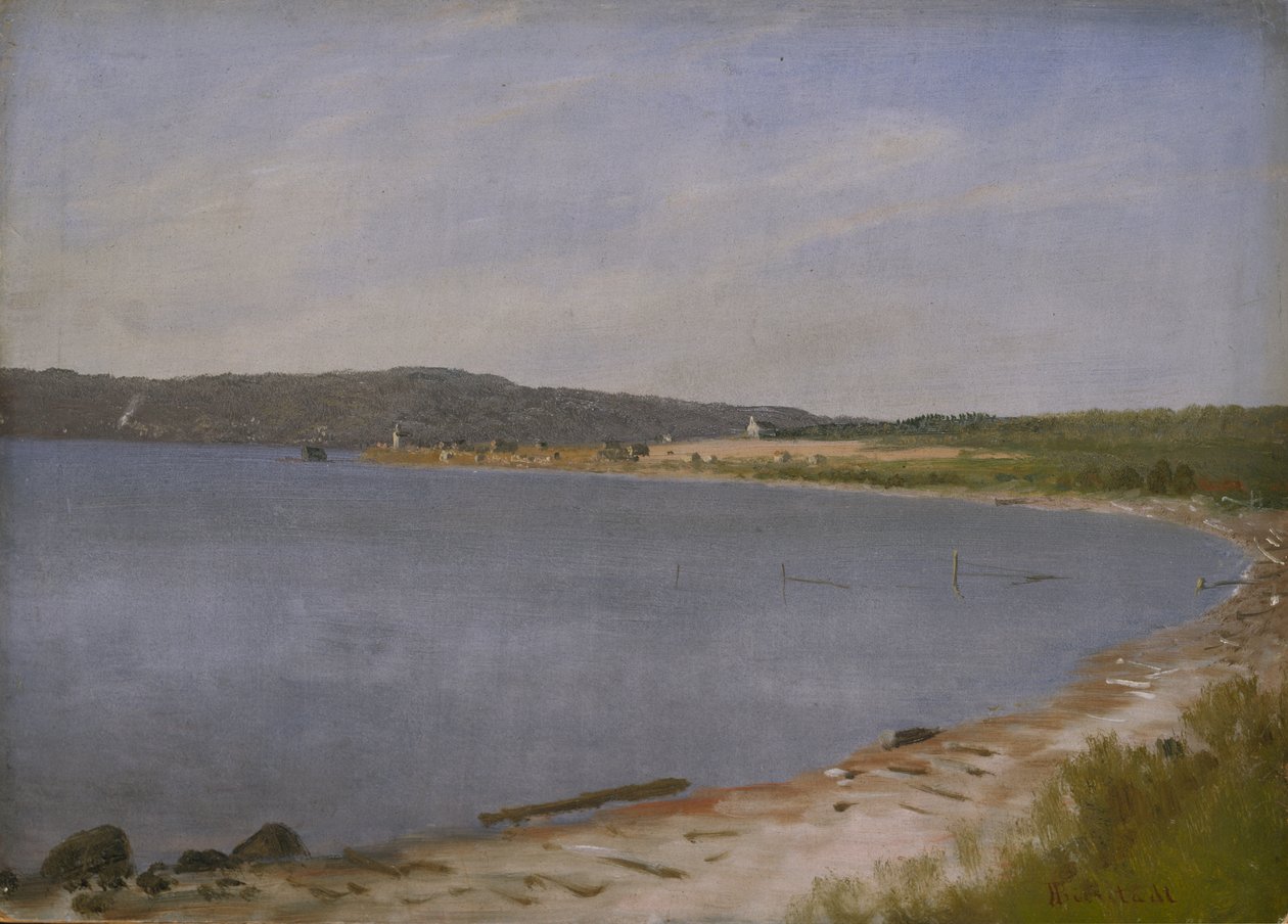 San Francisco Bay, 1871-1873. af Albert Bierstadt