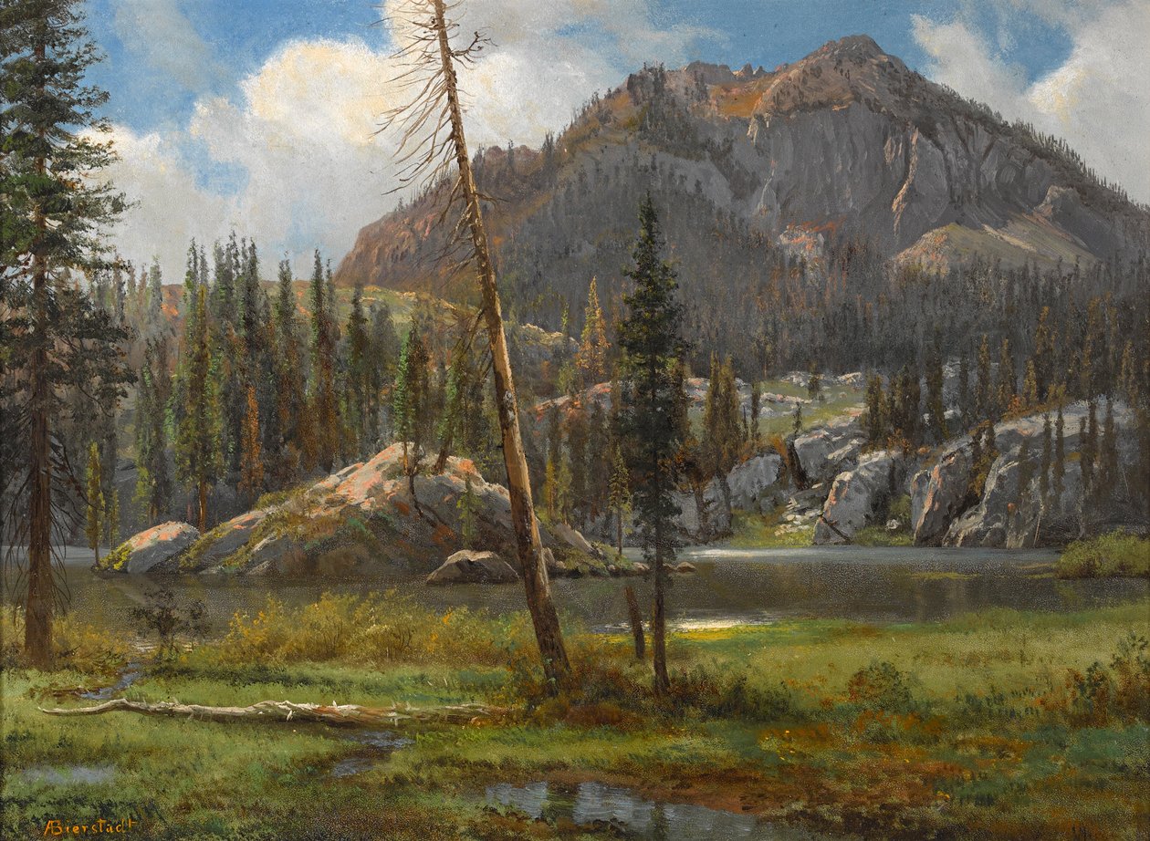 De sydlige Sierra Nevada-bjerge af Albert Bierstadt