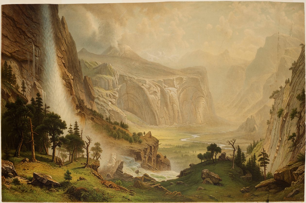 Yosemites kupler af Albert Bierstadt