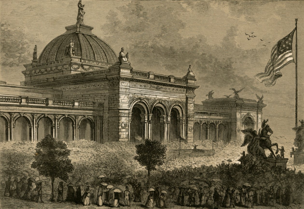 Åbning af Centennial Exhibition, 4. maj 1876, 1878. af Albert Bobbett