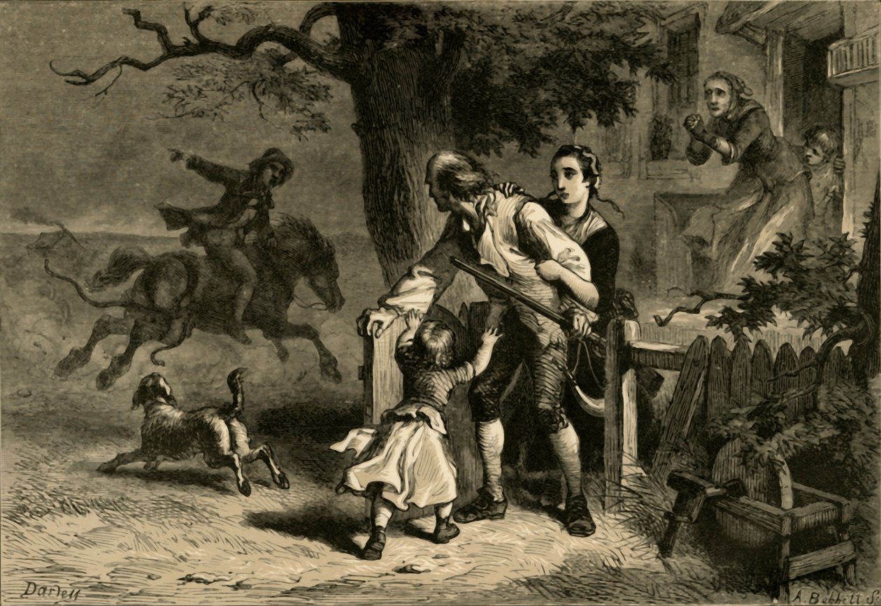 Kaldet til våben, 1877. af Albert Bobbett