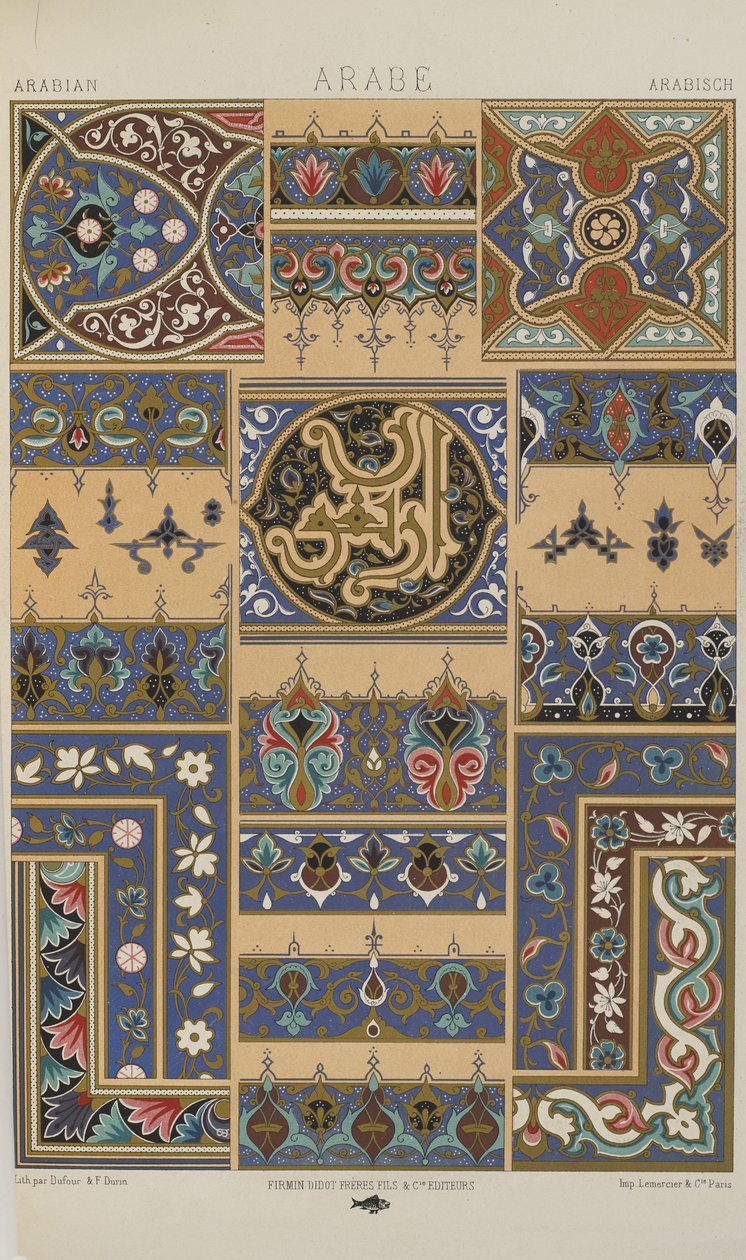 Arabian, tallerken 28 fra 