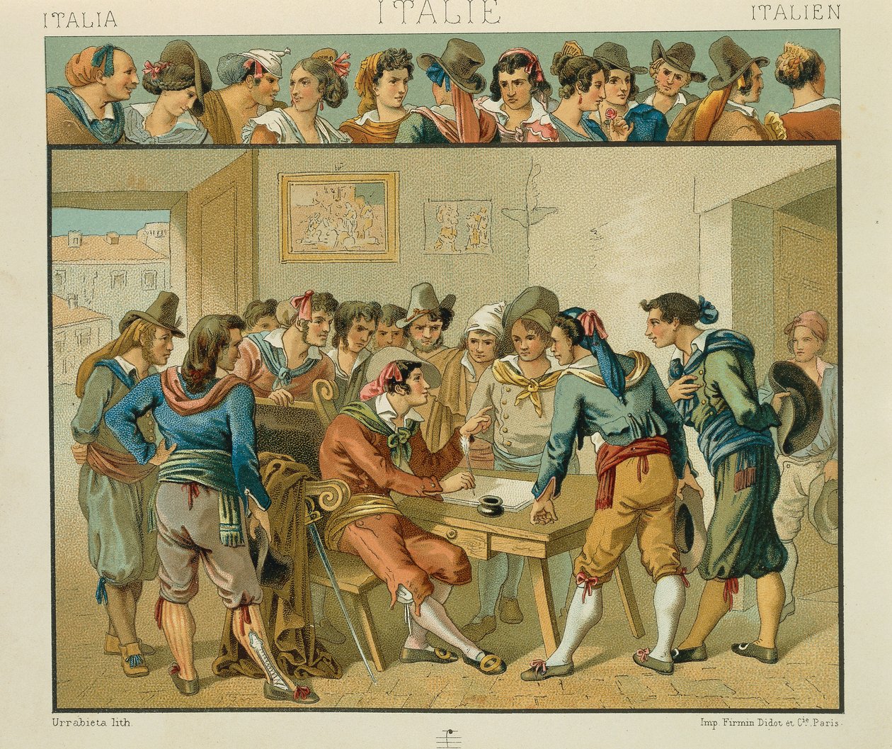 "Le Costume Historique" (The Complete Costume History) af Auguste Racinet, bind V af Albert Charles August Racinet