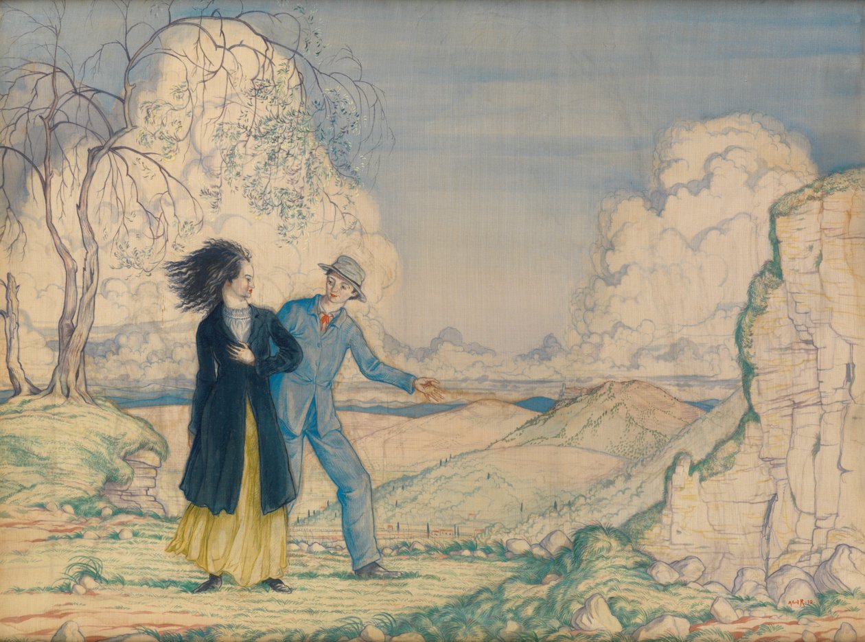 Romantik af Albert Daniel Rutherston
