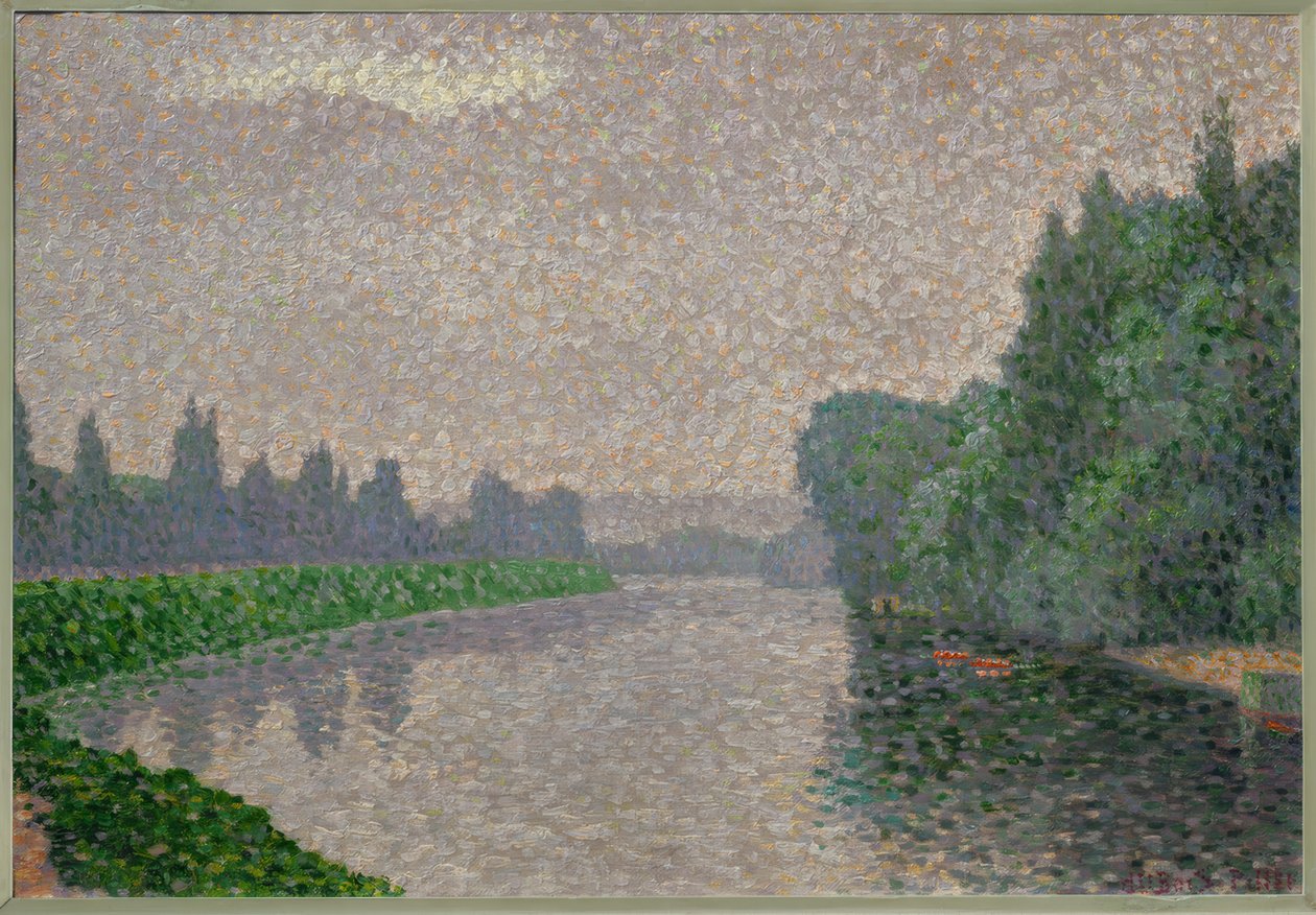 Marne ved daggry af Albert Dubois Pillet