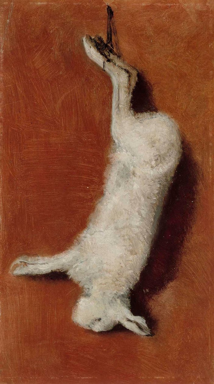 Død hare, studie af Albert Edelfelt