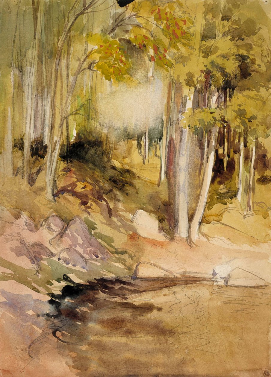 I skoven af Albert Edelfelt