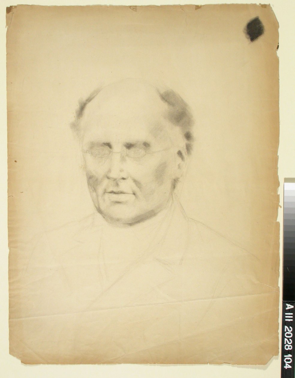 J. L. Runeberg, skitse til et portræt af Albert Edelfelt