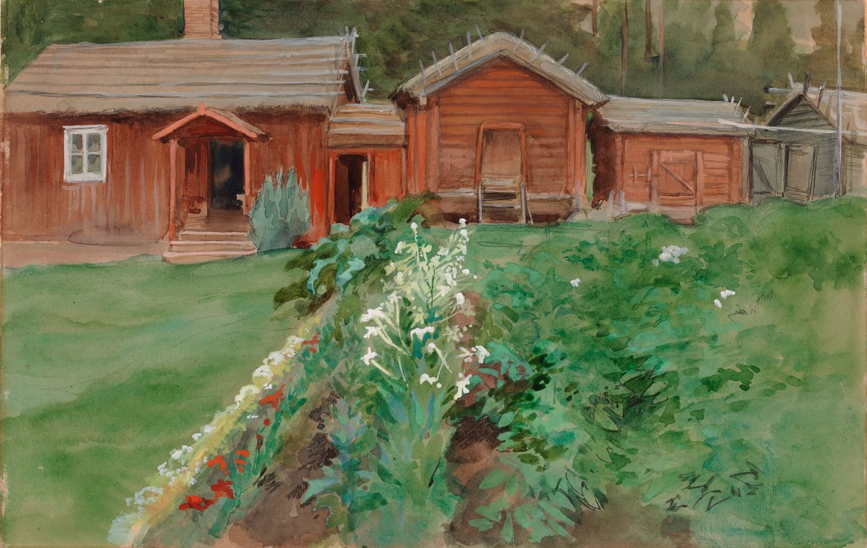 Karlssons hytte af Albert Edelfelt