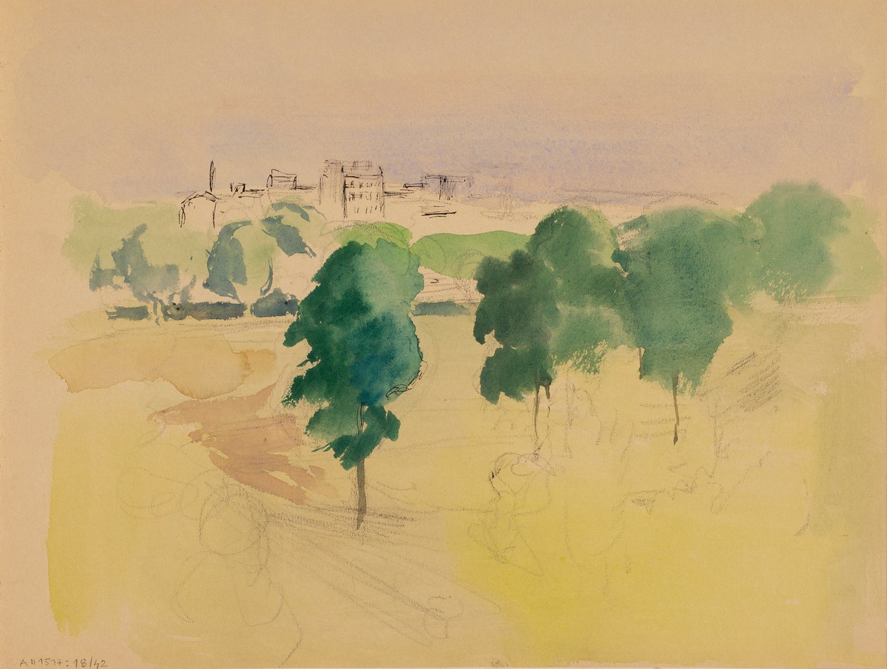 Bybillede af Albert Edelfelt
