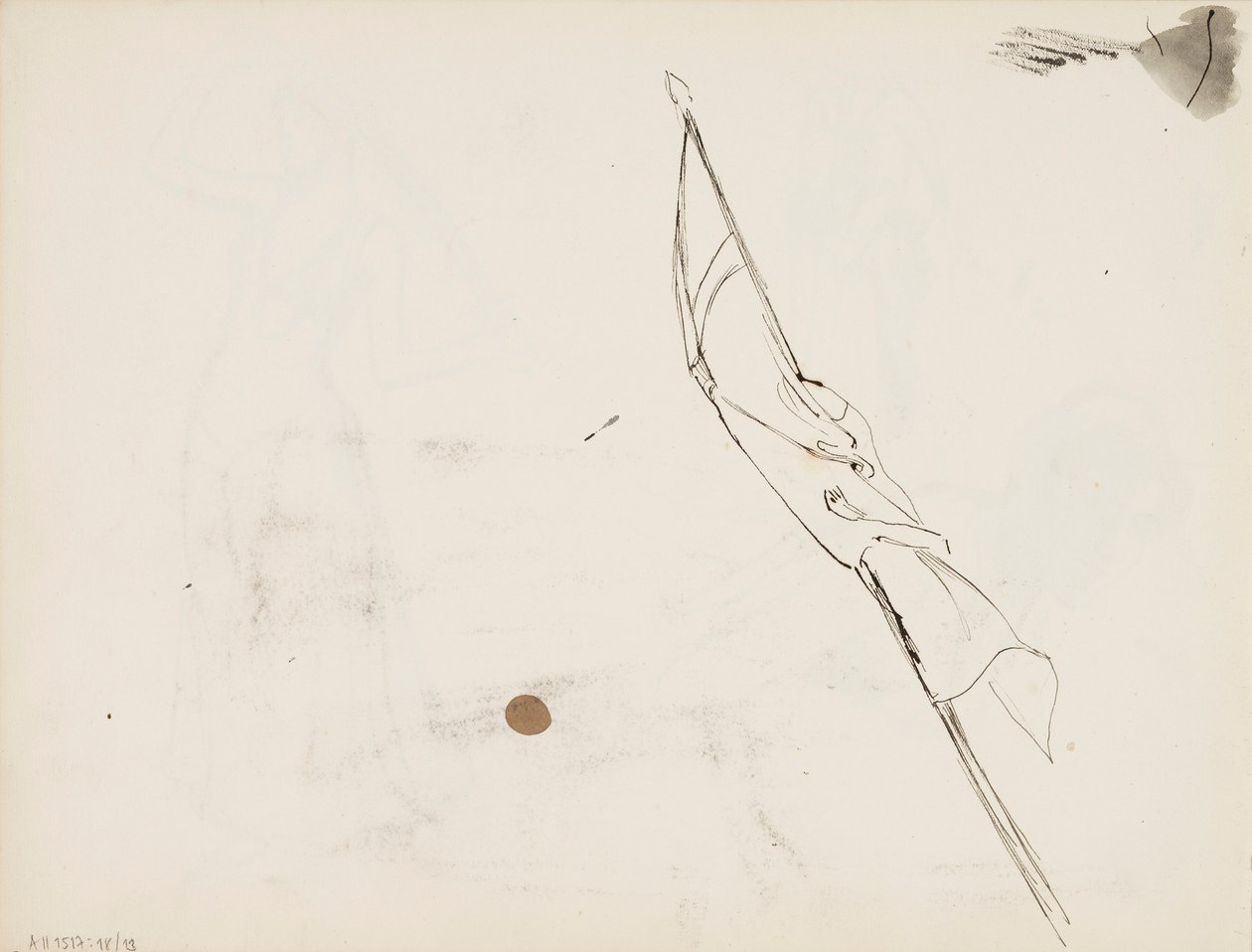 Billet af Albert Edelfelt