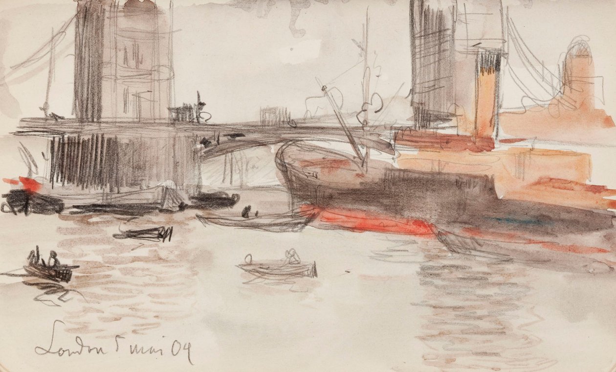 London af Albert Edelfelt