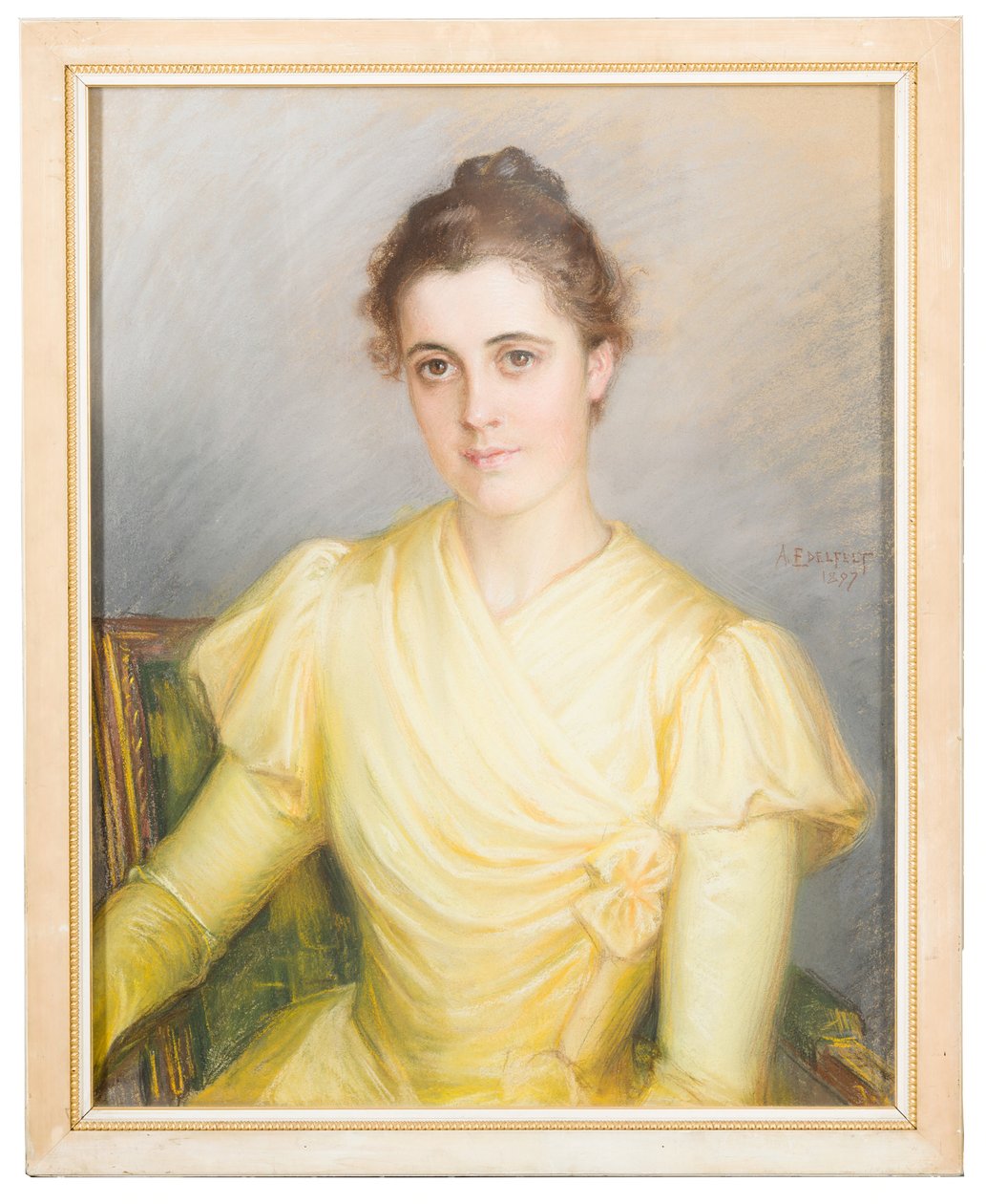 Fru Lamberg, født Kjellberg af Albert Edelfelt