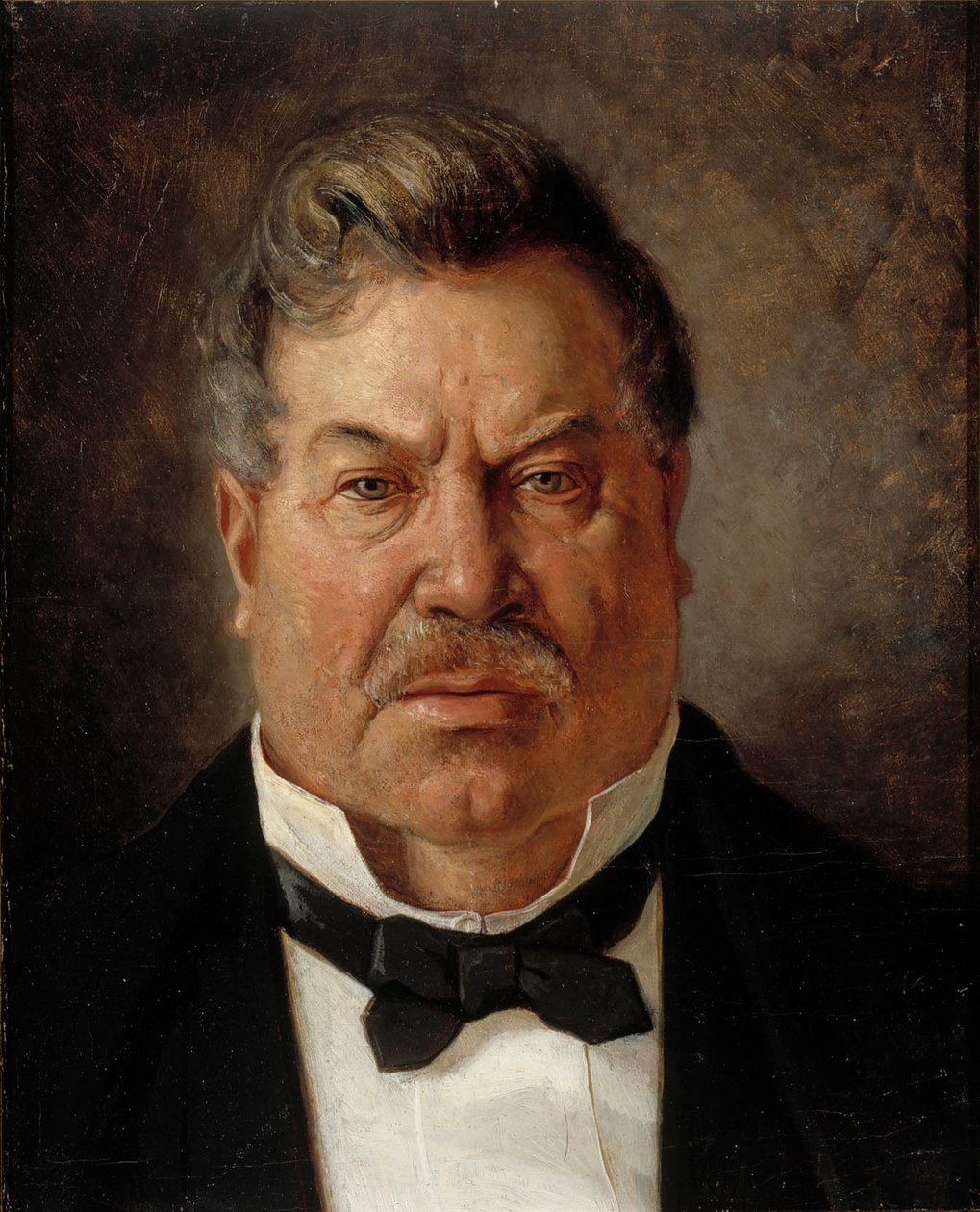 Portræt af August Streng af Albert Edelfelt