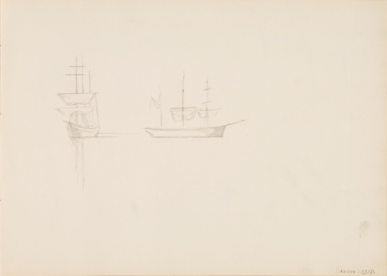 Sejlbåde af Albert Edelfelt