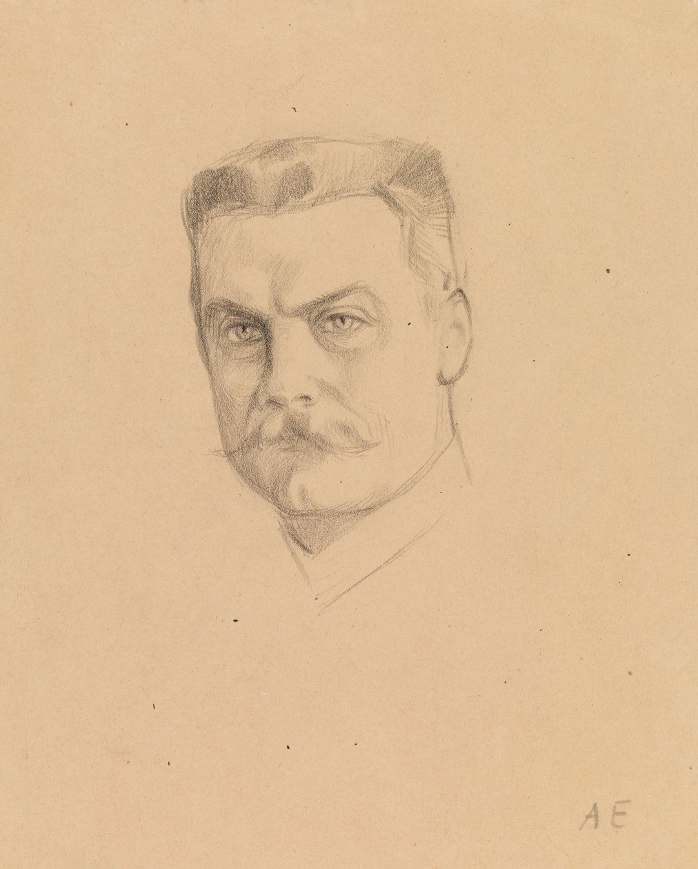 Selvportræt af Albert Edelfelt