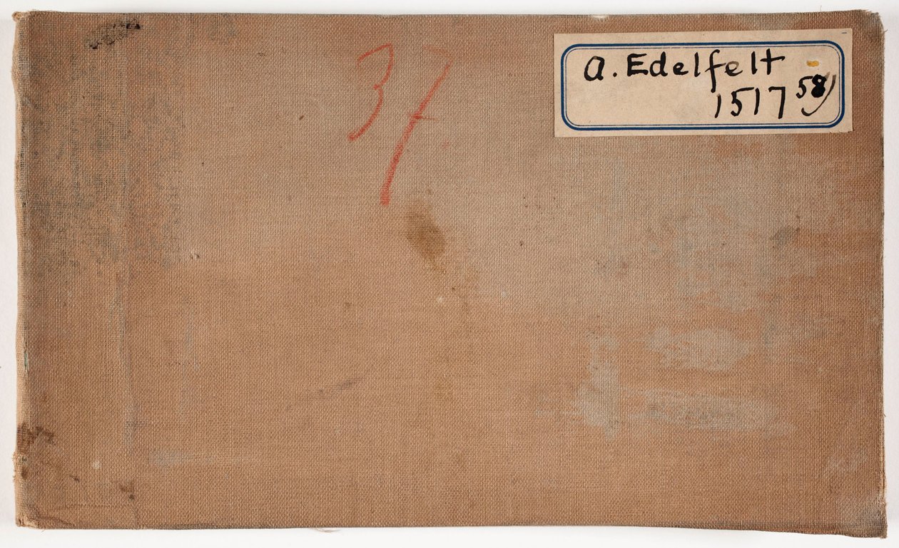 Skizzenbuch af Albert Edelfelt