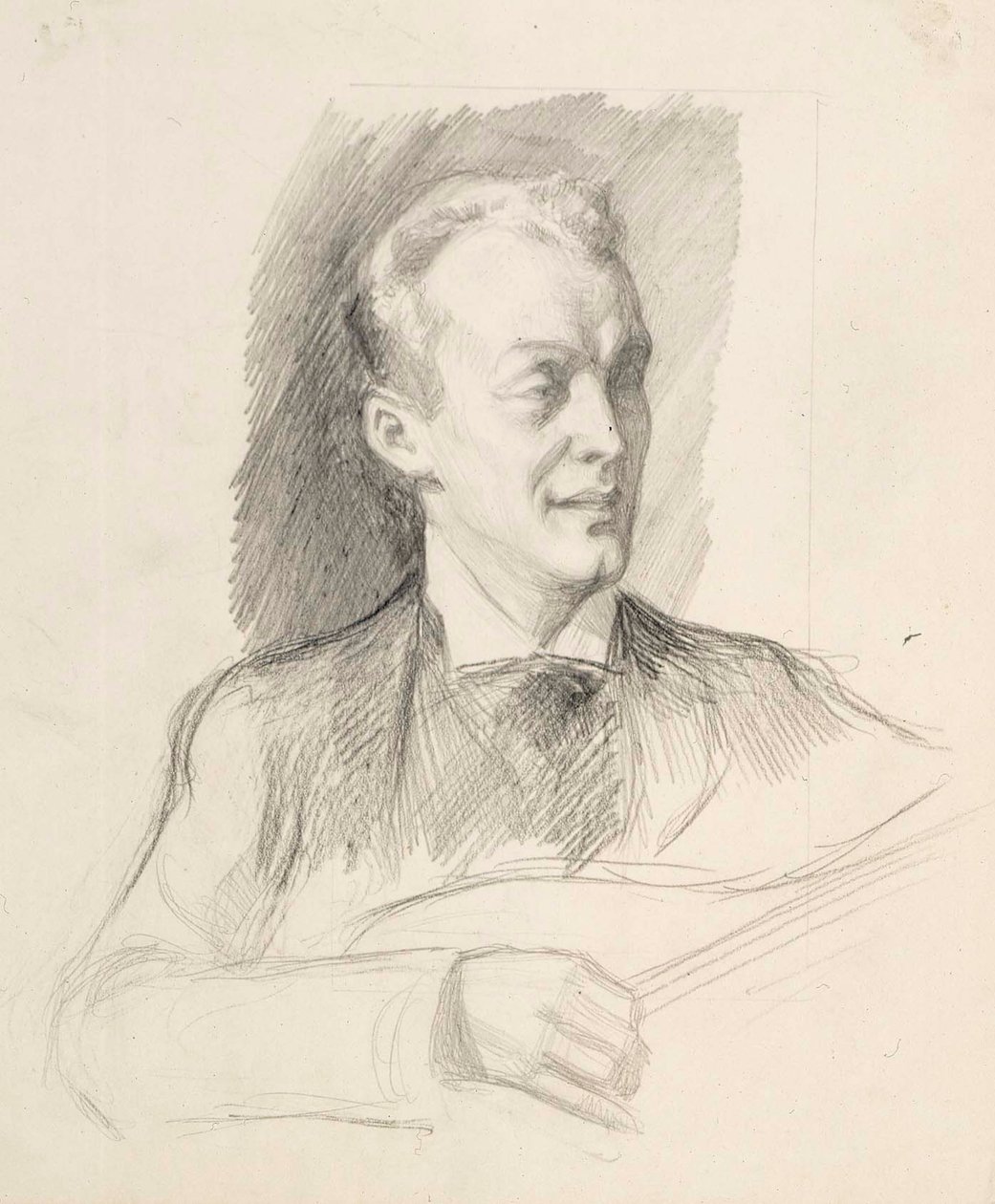 Kunstneren Bruno Aspelin af Albert Edelfelt