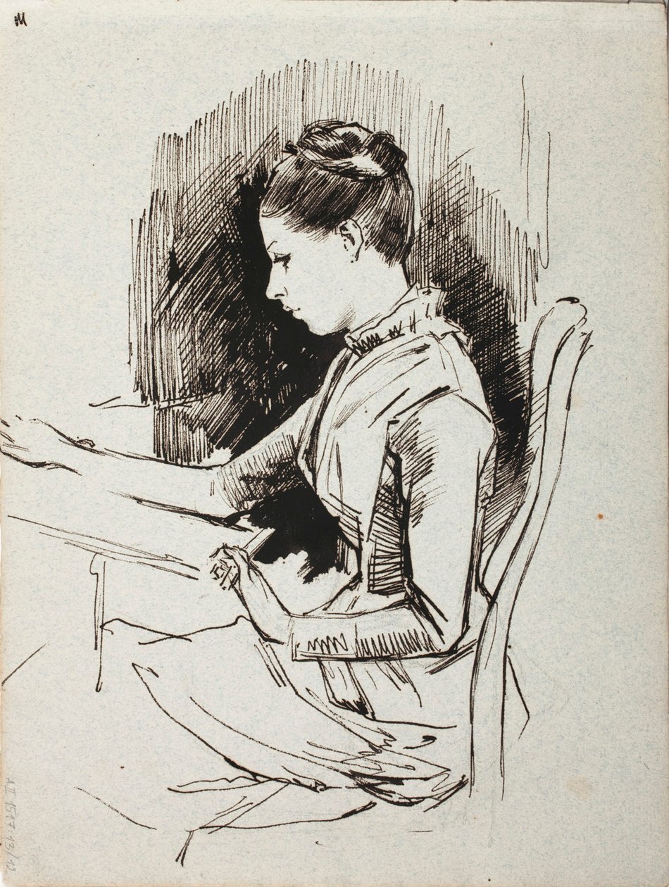 Uden titel af Albert Edelfelt