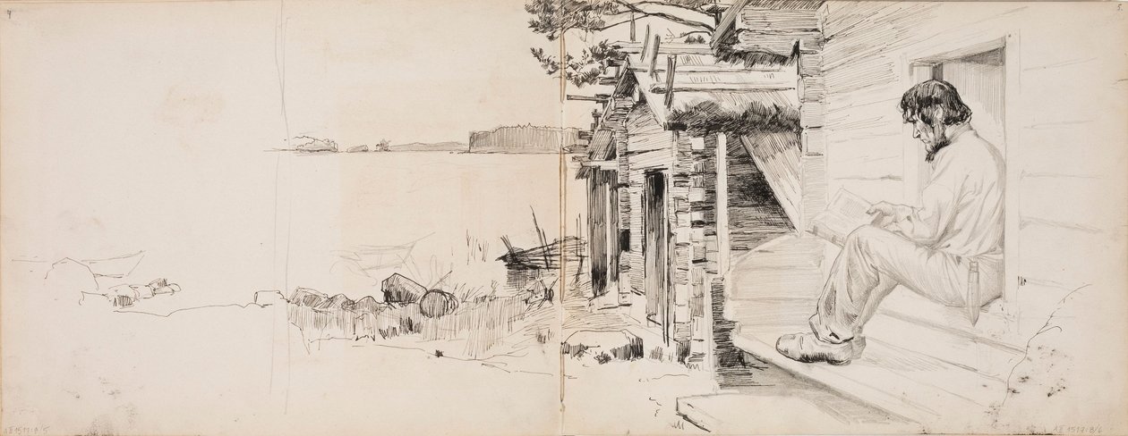 Uden titel af Albert Edelfelt