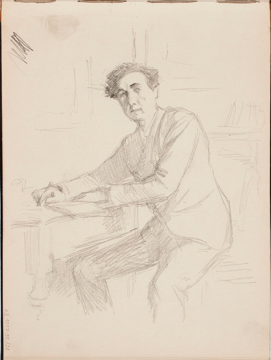 Uden titel af Albert Edelfelt