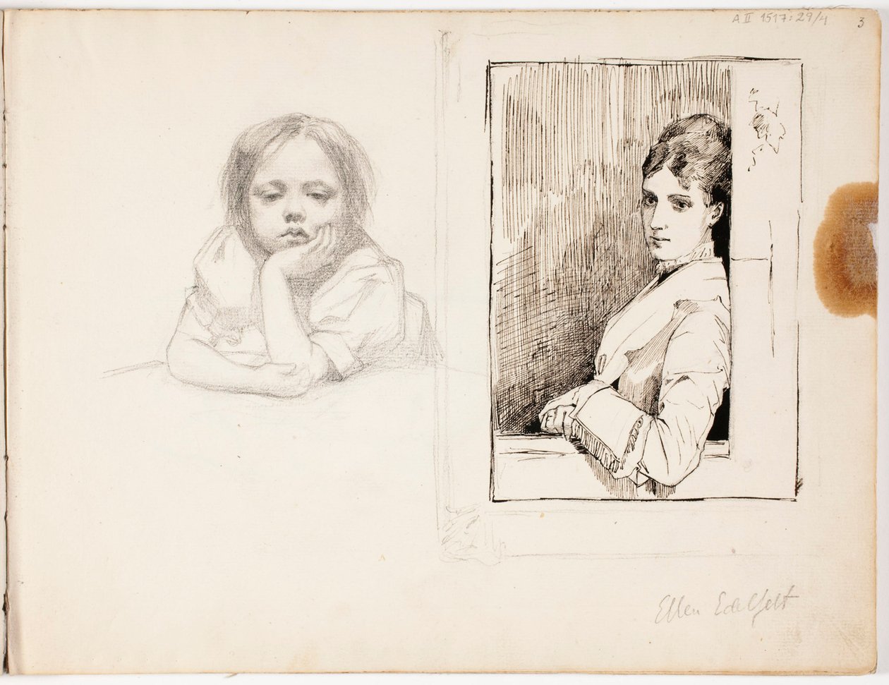 Uden titel af Albert Edelfelt