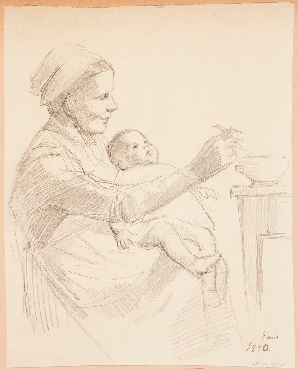 Uden titel af Albert Edelfelt