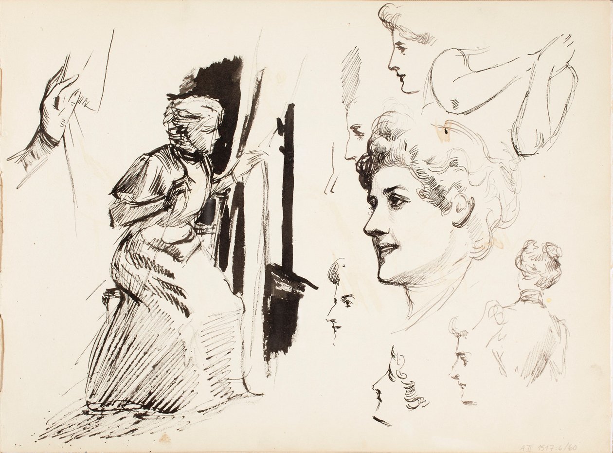 Uden titel af Albert Edelfelt