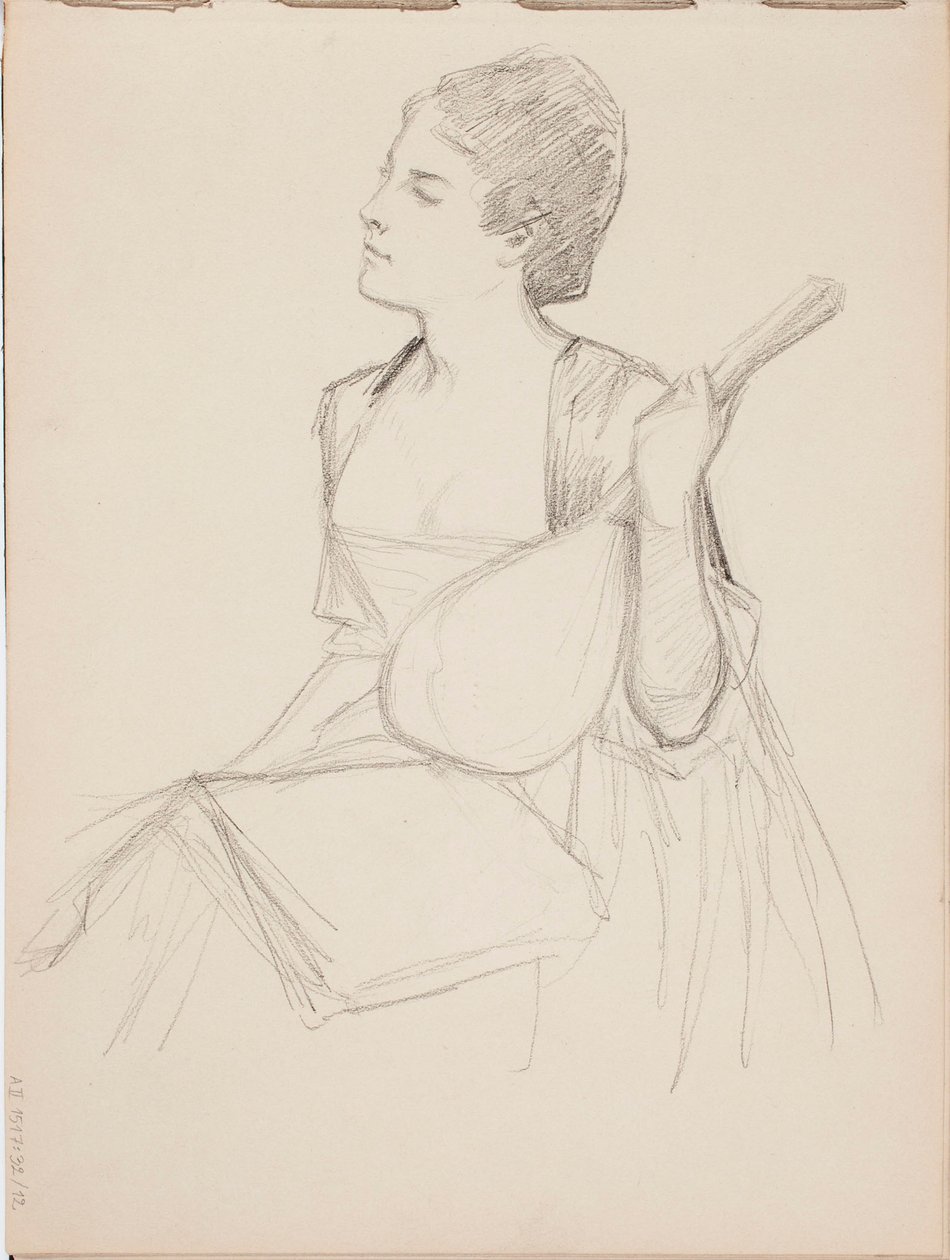 Uden titel af Albert Edelfelt