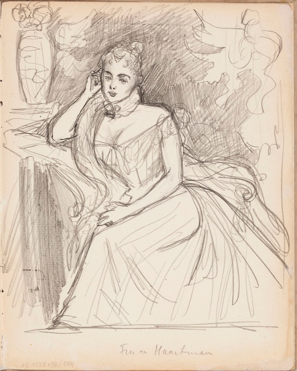 Uden titel af Albert Edelfelt