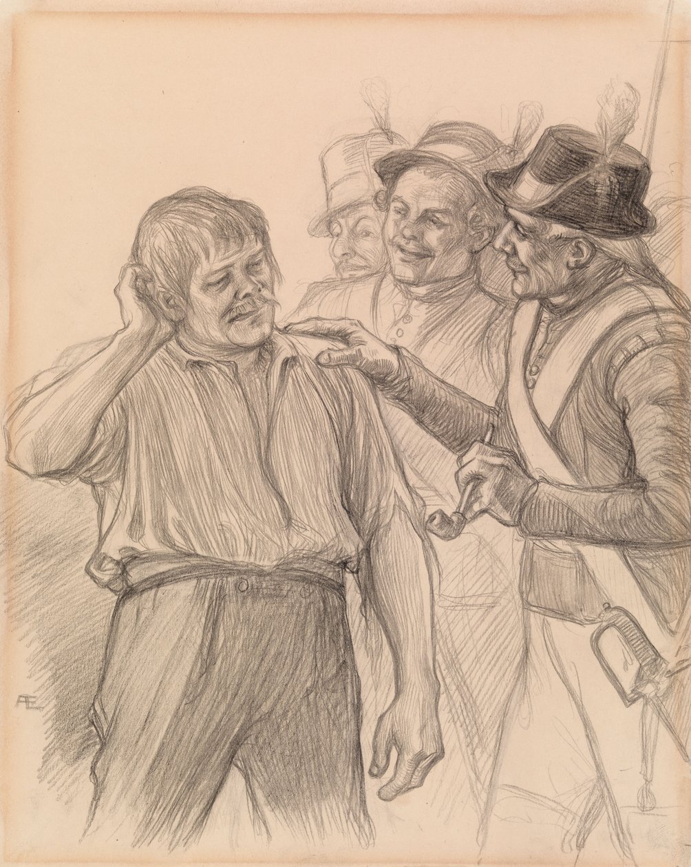 Uden titel af Albert Edelfelt