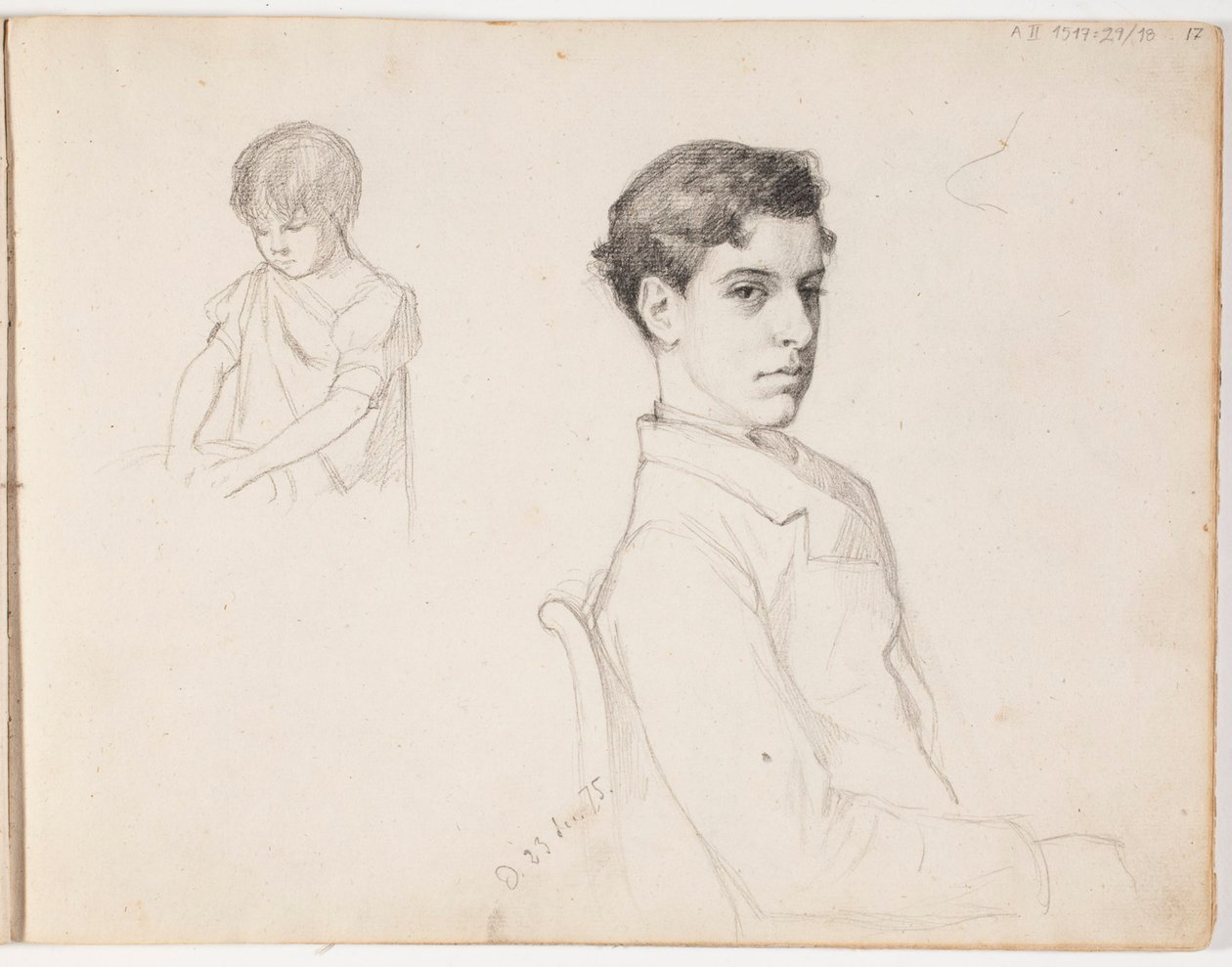 Uden titel af Albert Edelfelt