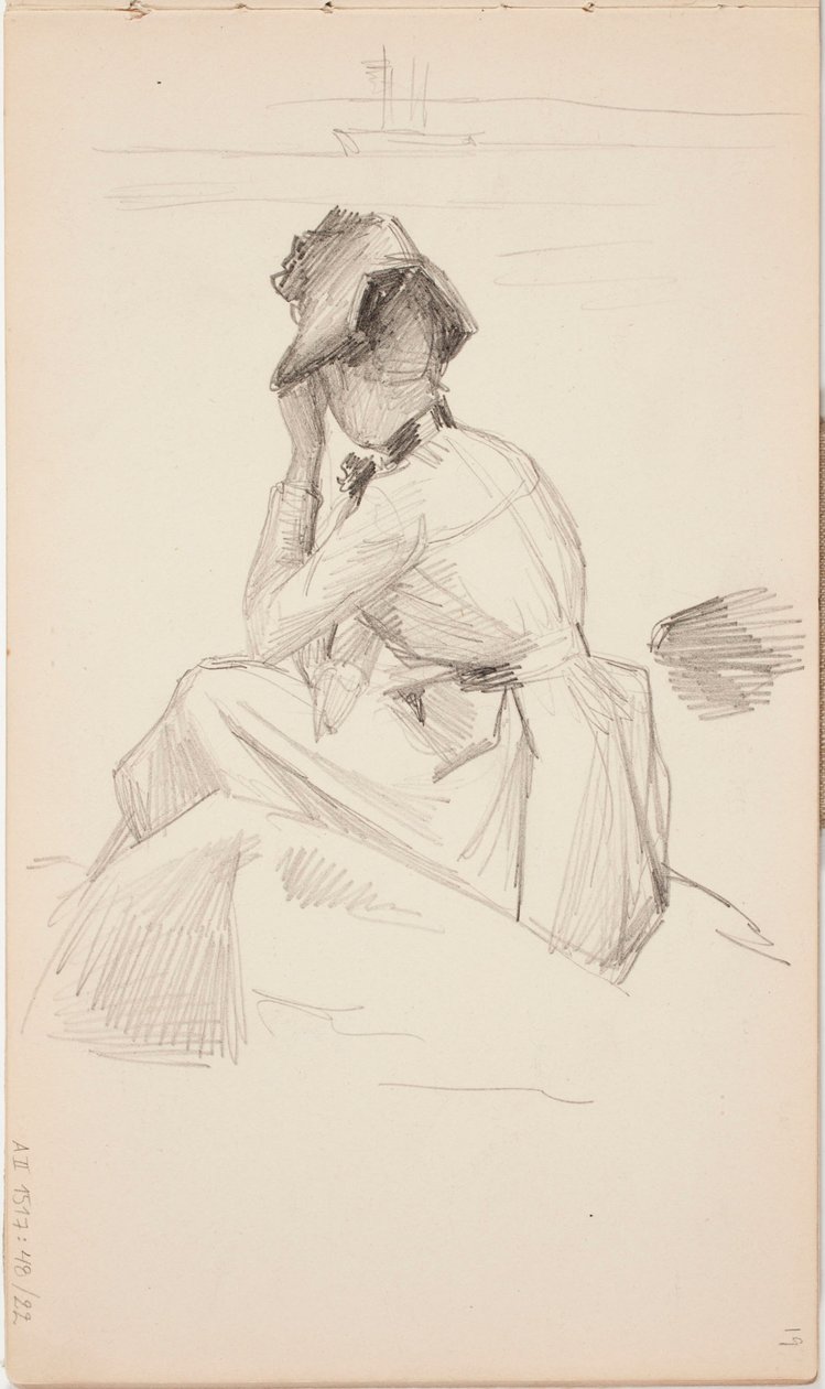 Uden titel af Albert Edelfelt