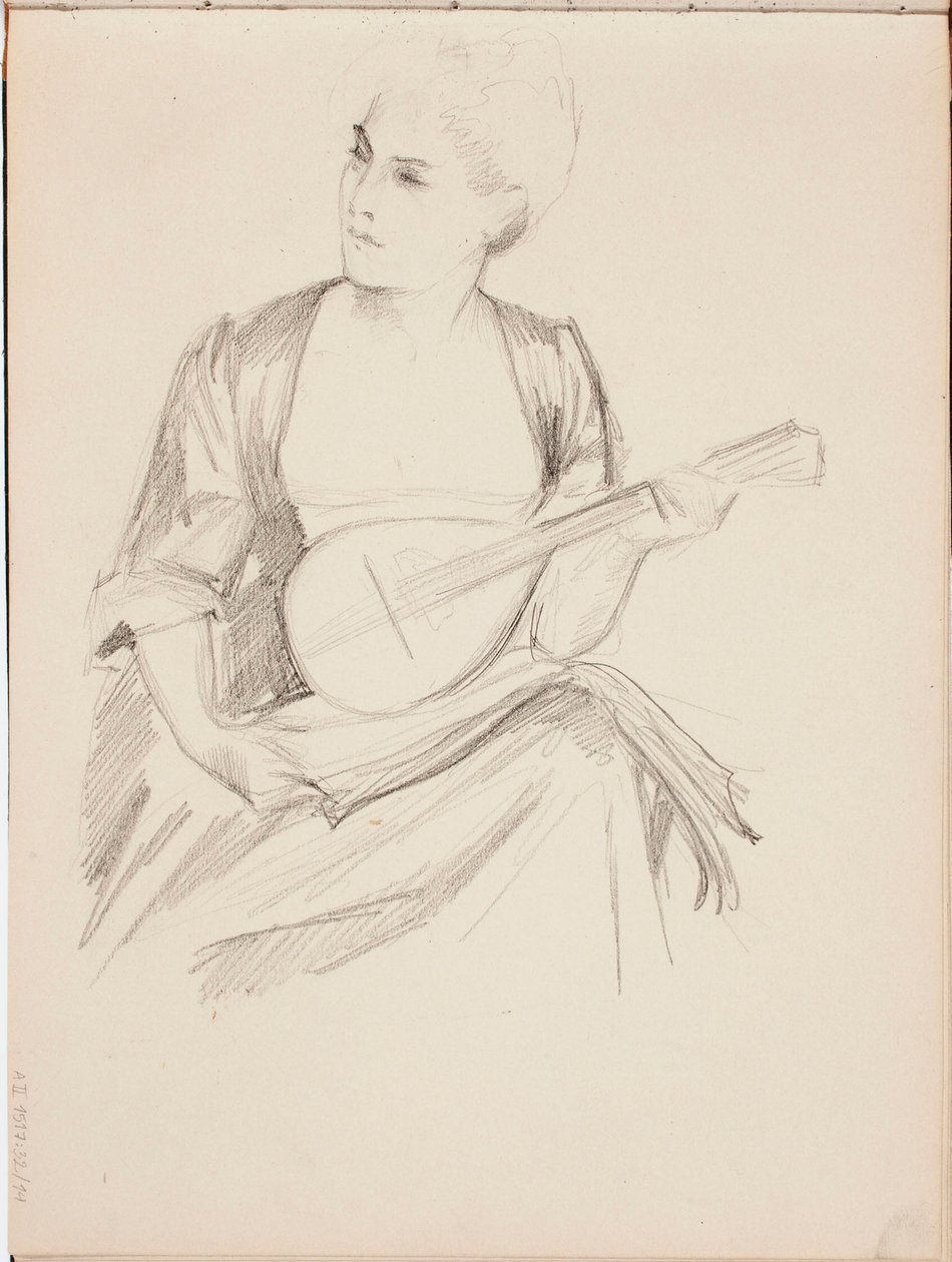 Uden titel af Albert Edelfelt