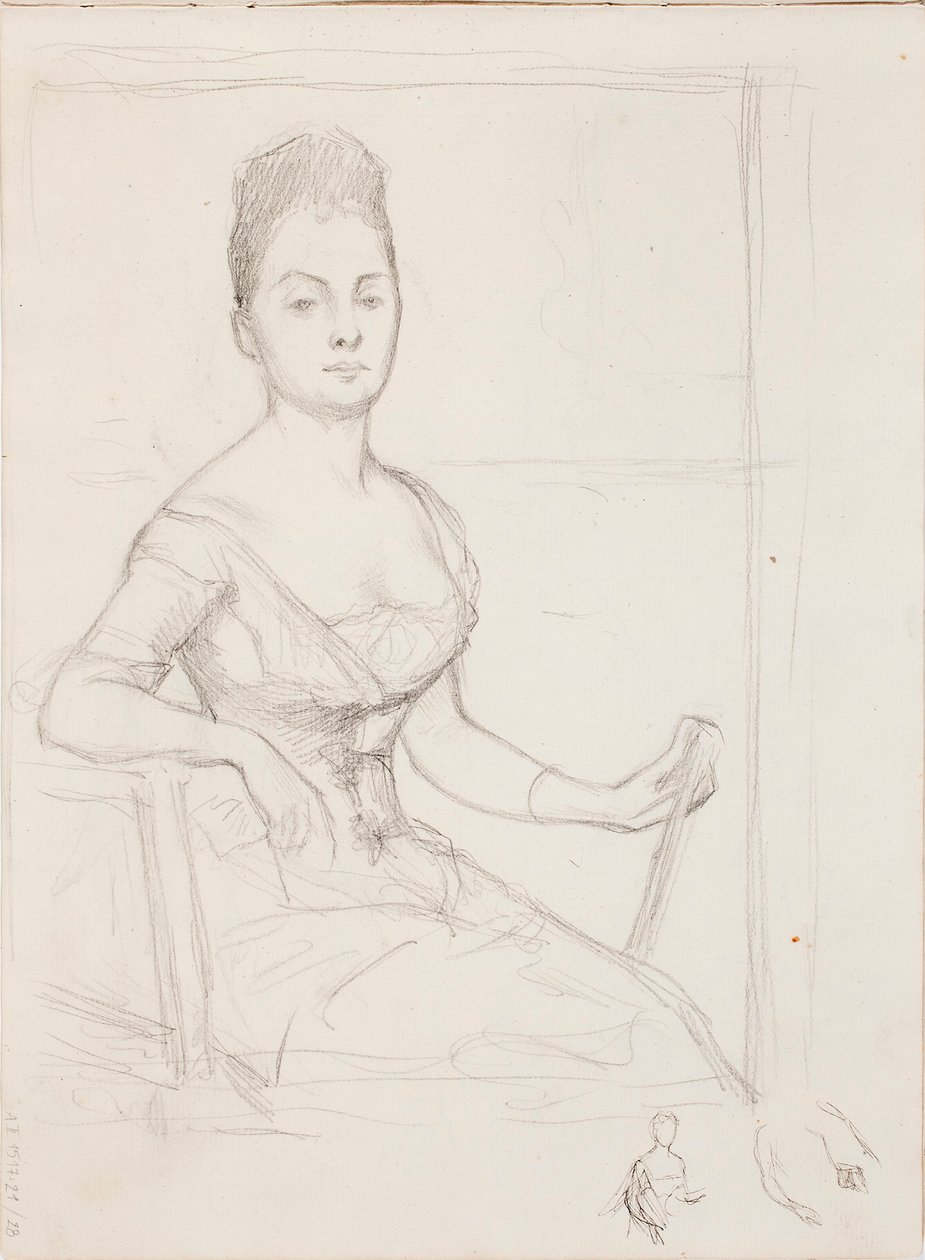 Uden titel af Albert Edelfelt