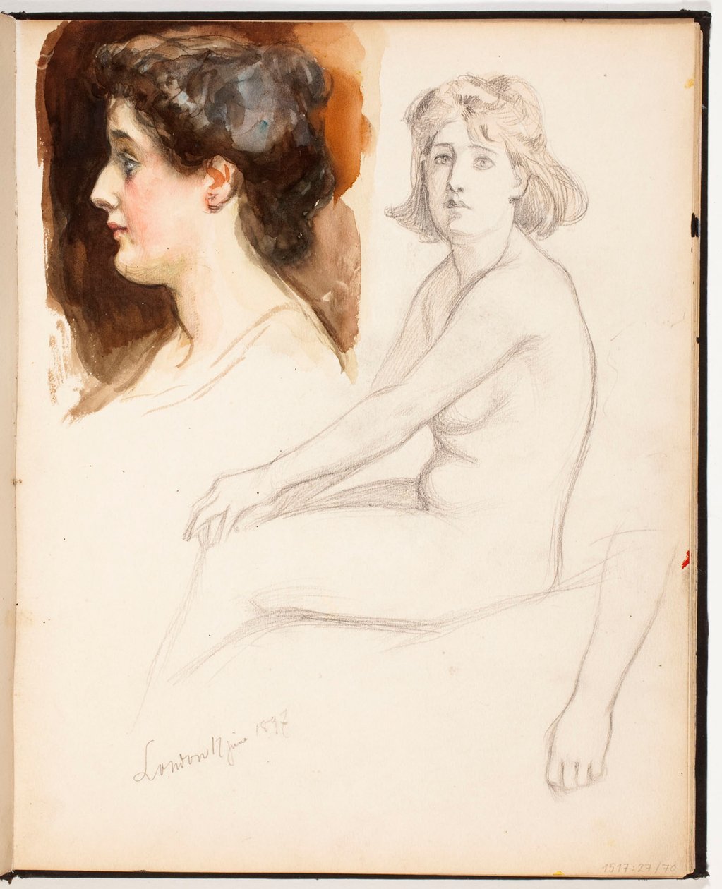 Uden titel af Albert Edelfelt