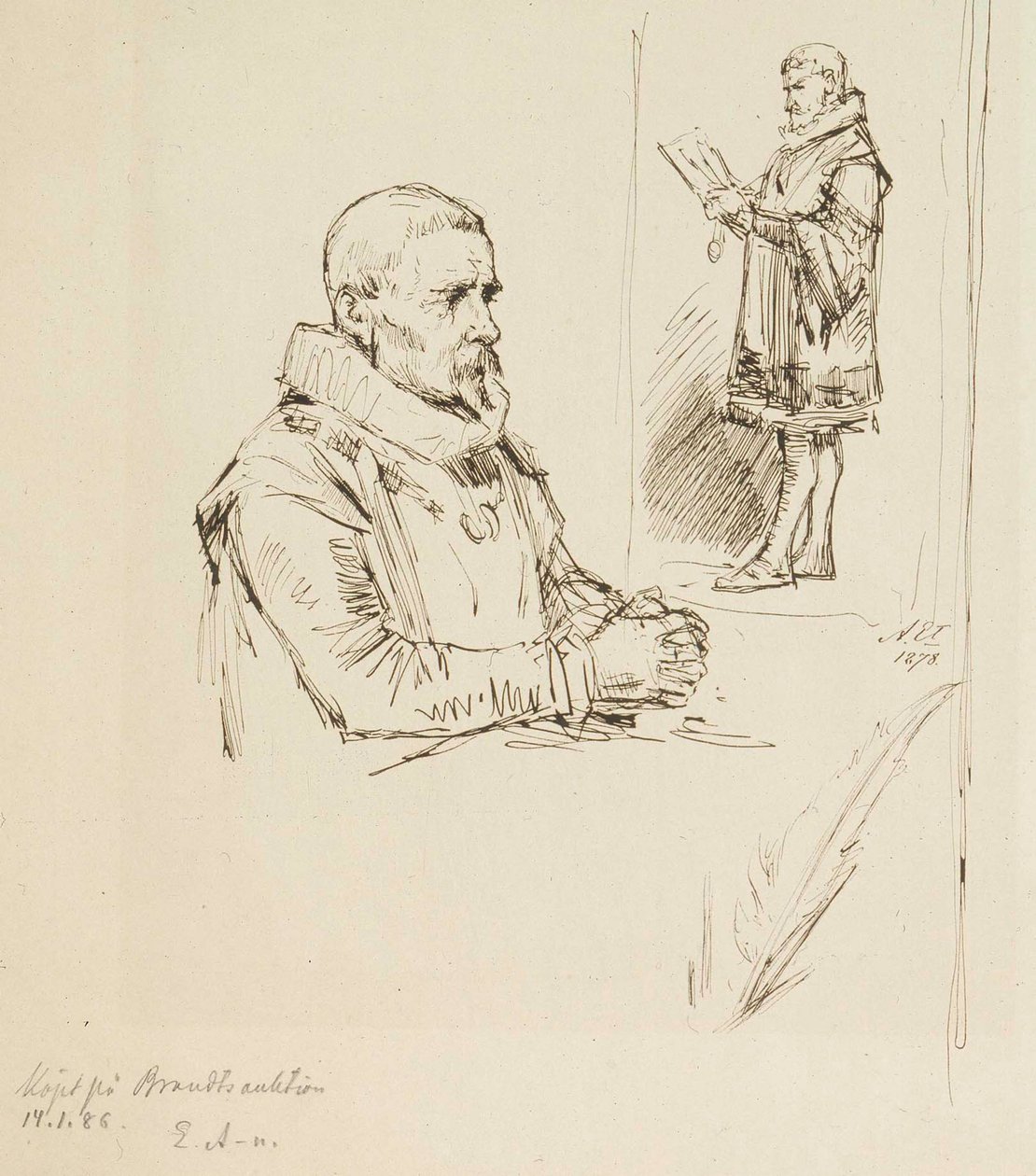 Uden titel af Albert Edelfelt