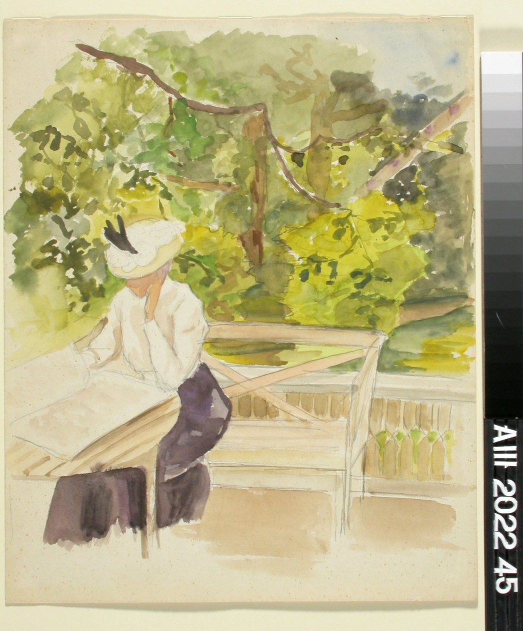 Uden titel af Albert Edelfelt
