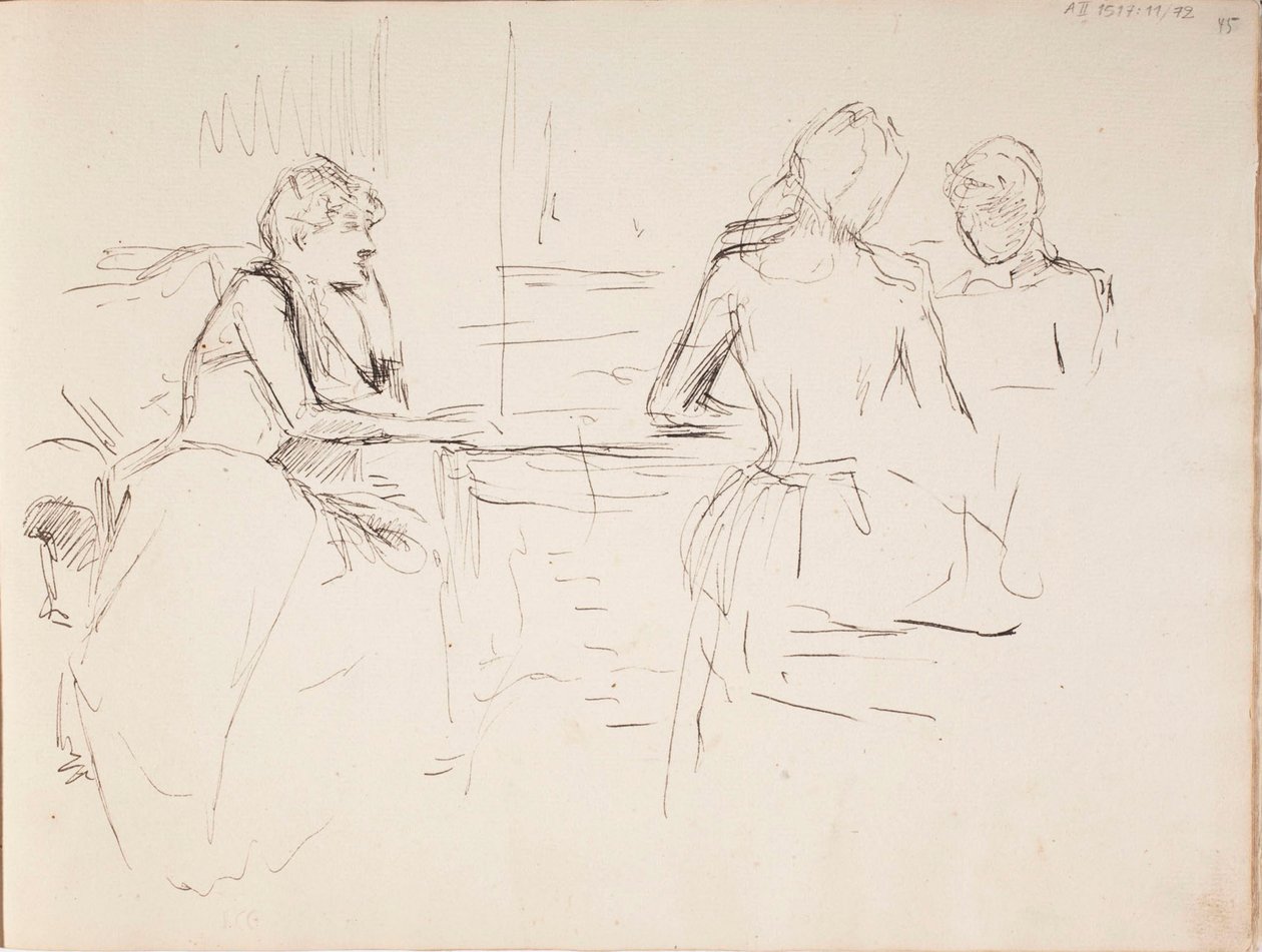 Uden titel af Albert Edelfelt