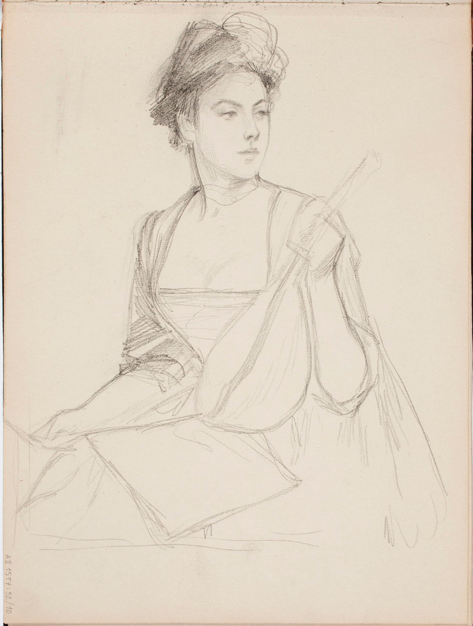 Uden titel af Albert Edelfelt