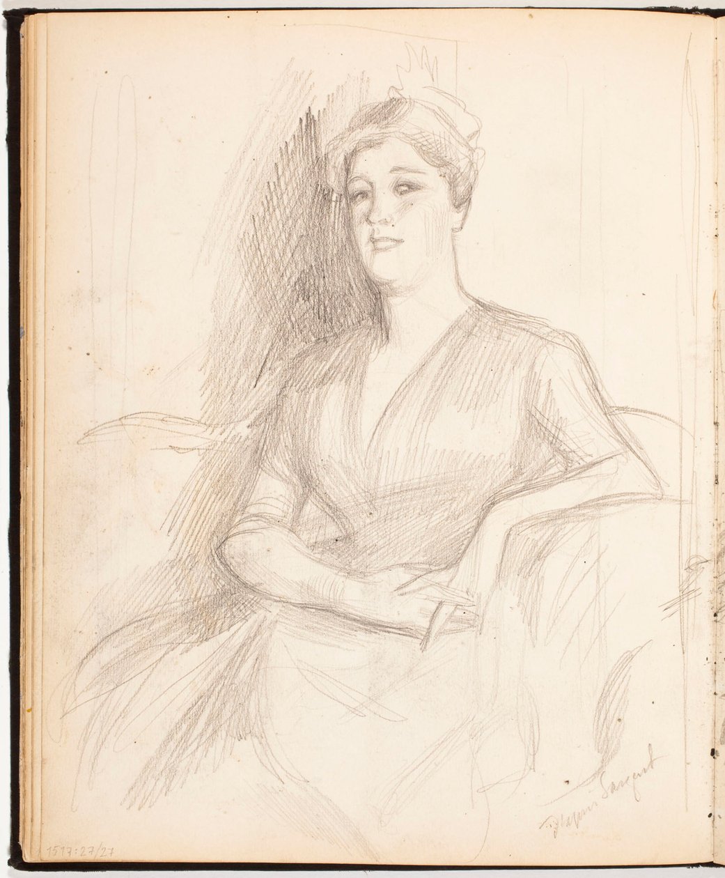 Uden titel af Albert Edelfelt