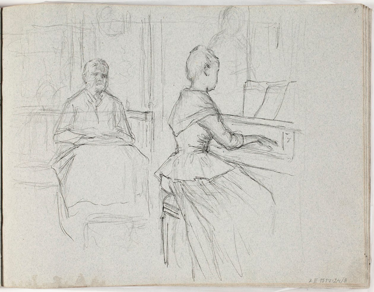 Uden titel af Albert Edelfelt