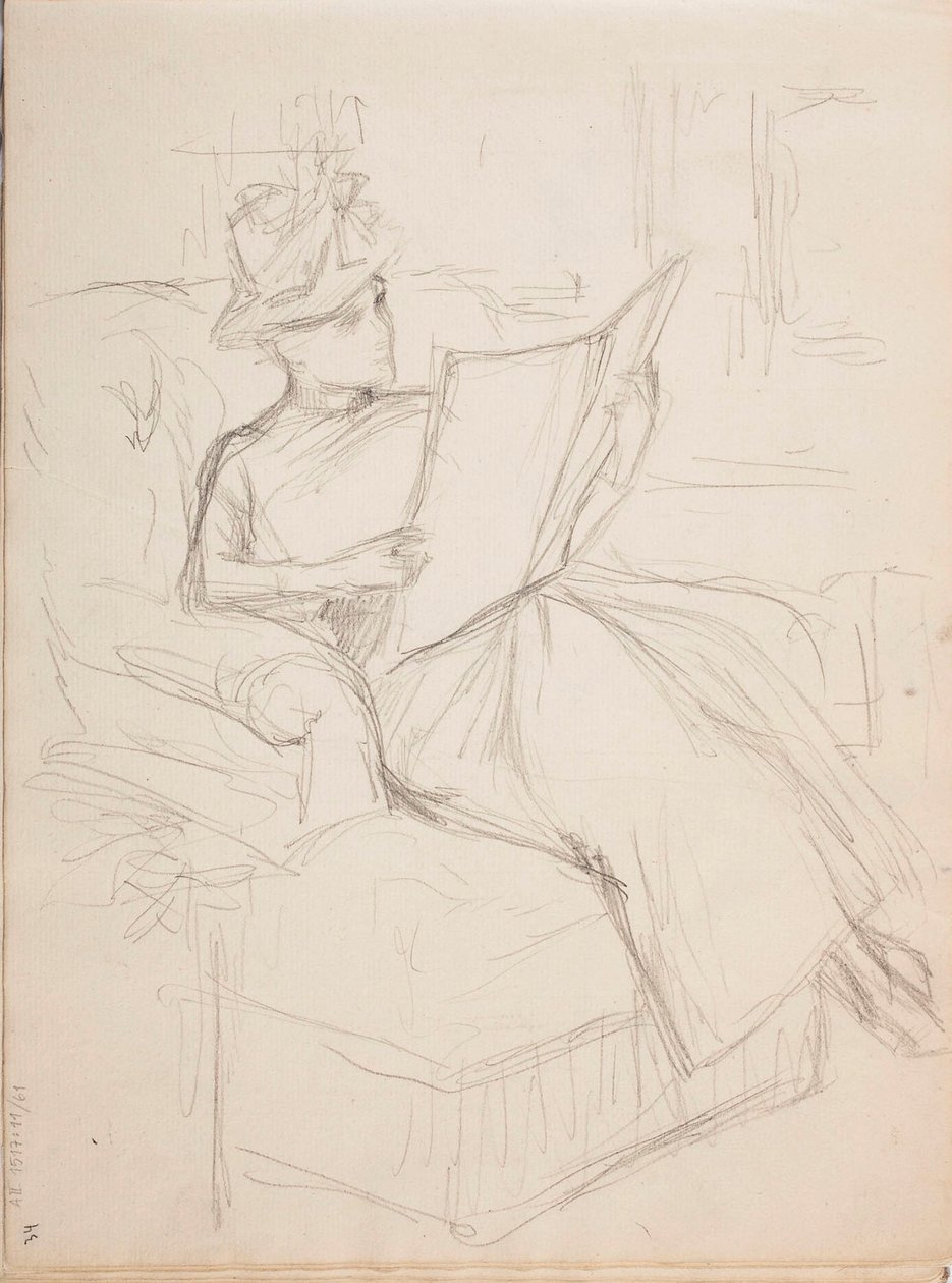 Uden titel af Albert Edelfelt