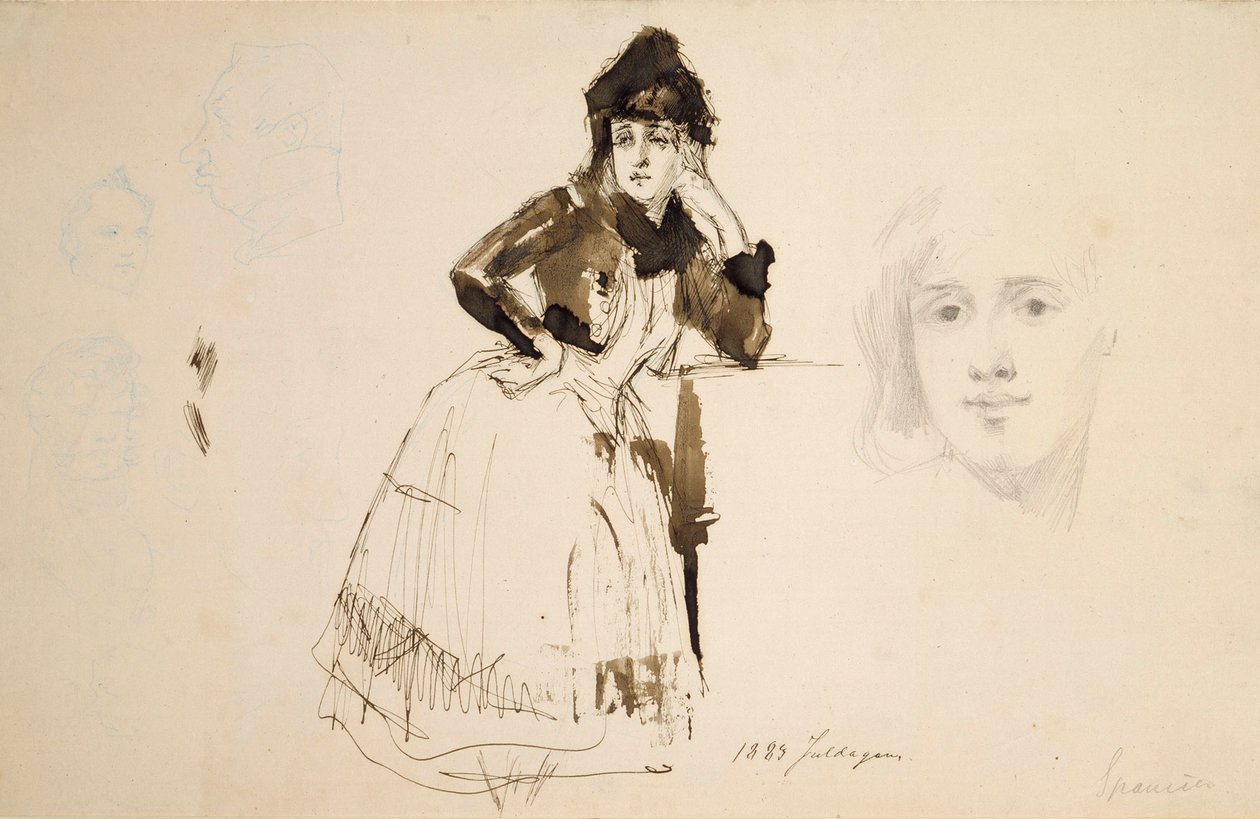 Uden titel af Albert Edelfelt