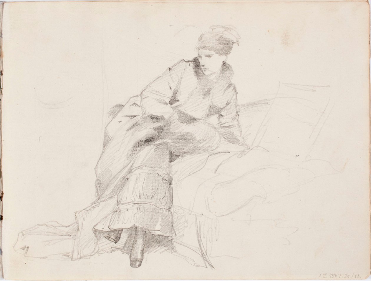 Uden titel af Albert Edelfelt