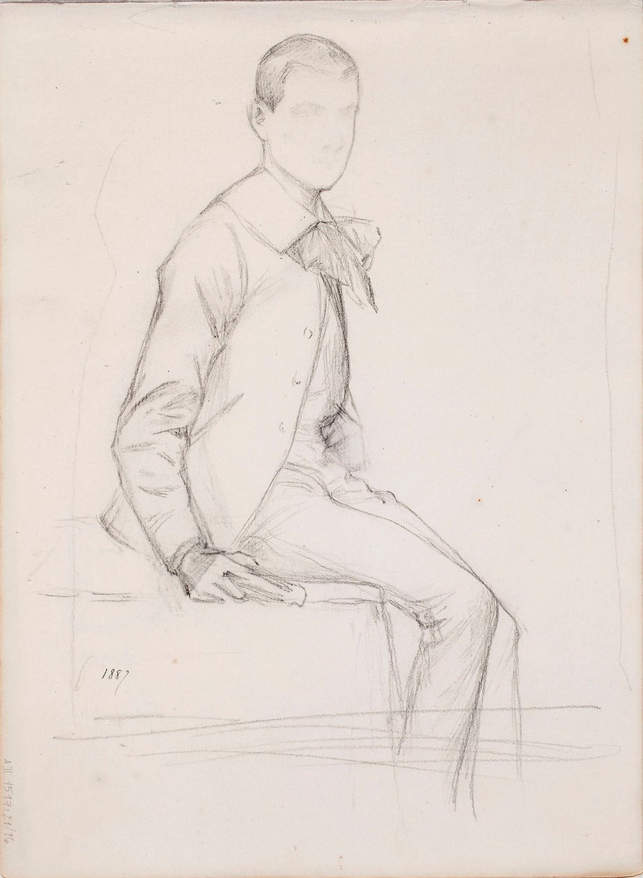 Uden titel af Albert Edelfelt