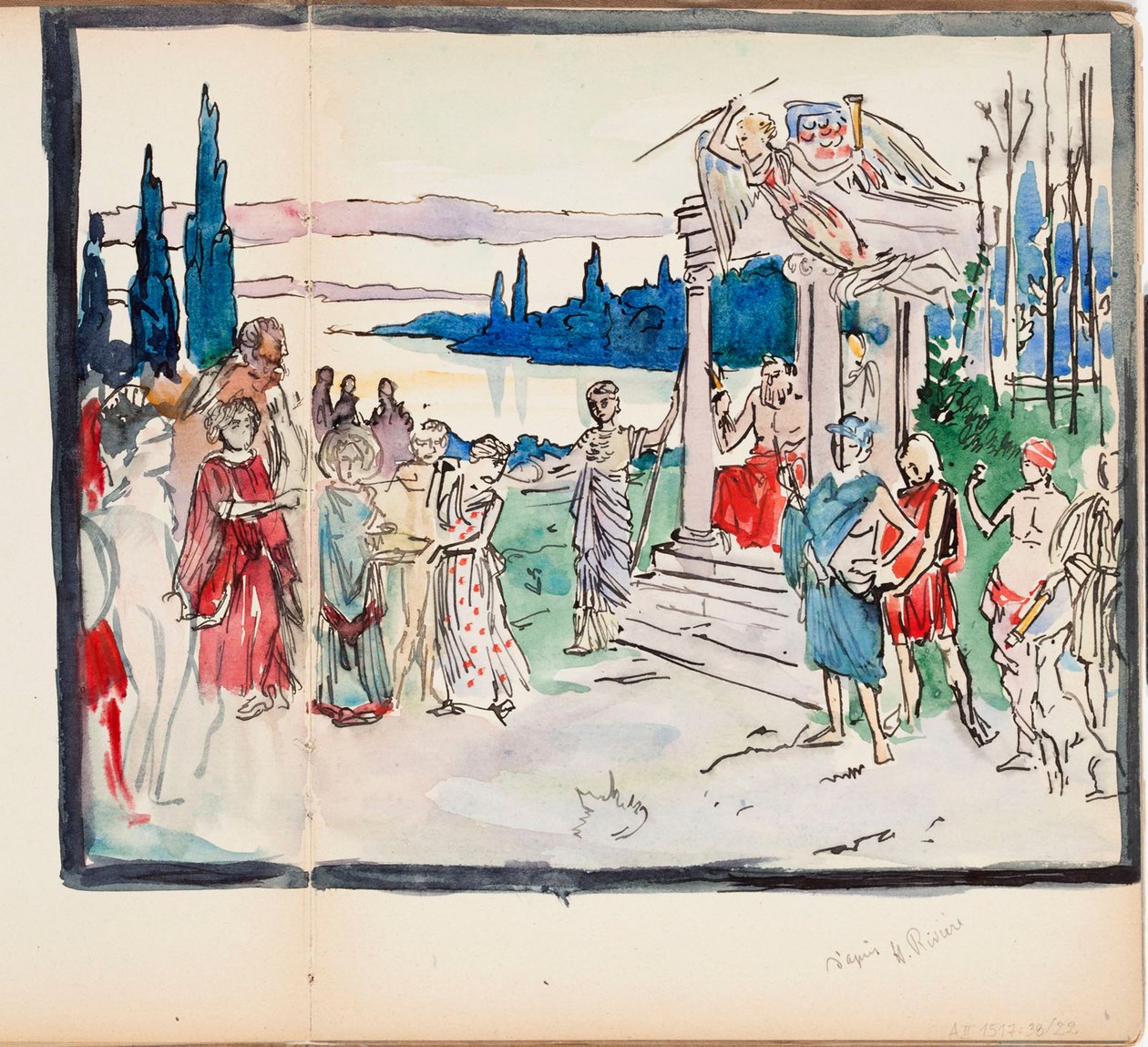 Uden titel af Albert Edelfelt