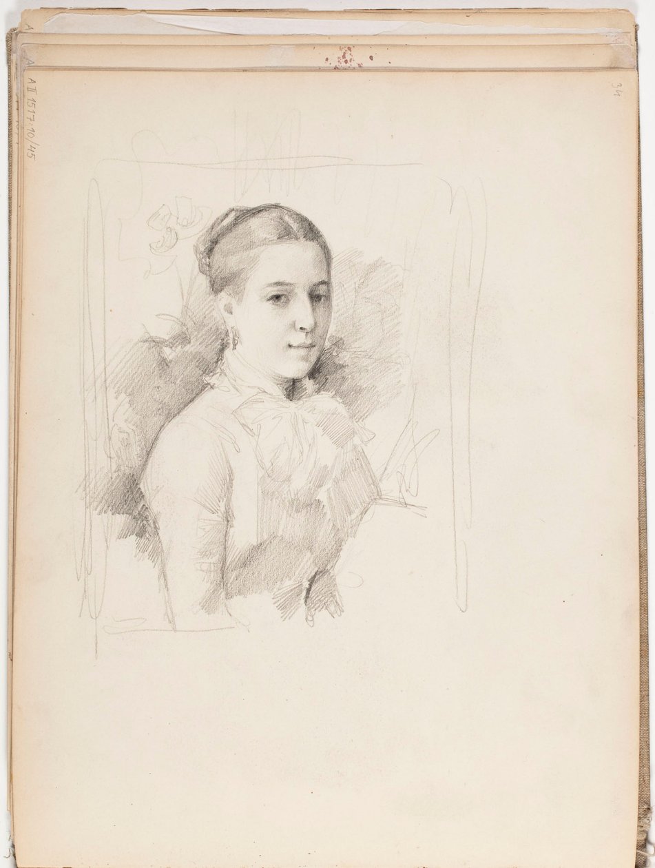Uden titel af Albert Edelfelt