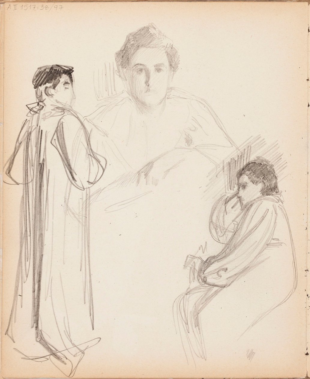 Uden titel af Albert Edelfelt